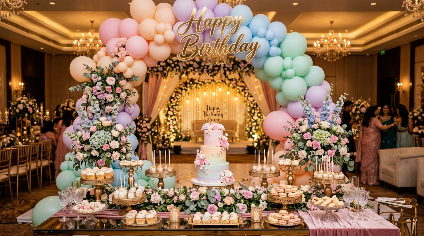Milestone Birthday Styling