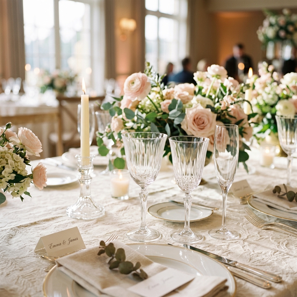 Shimmering Glassware & Crystal